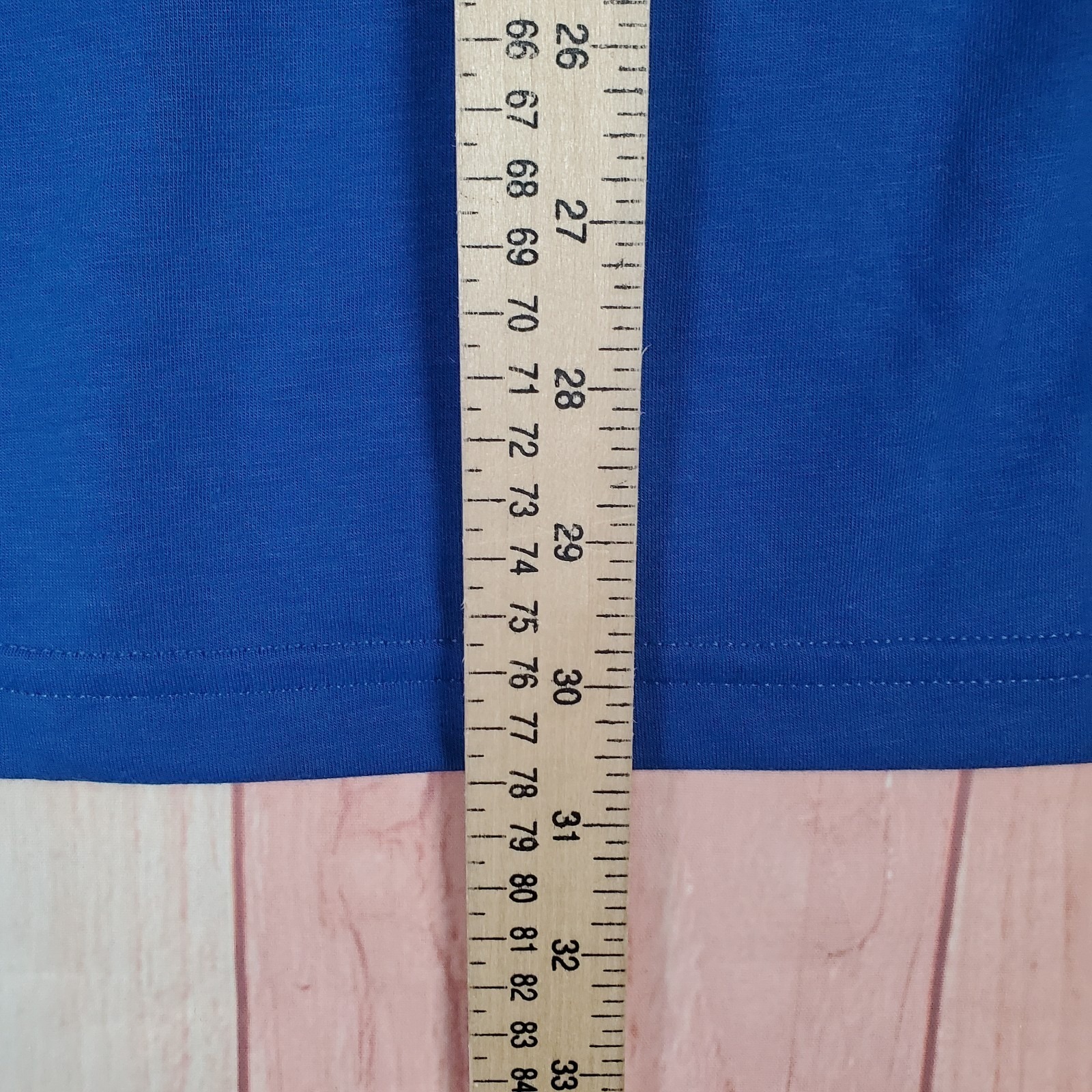 No Limbits Adaptive Sensory Friendly T Shirt Mens Xl Royal Blue Moisture Wicking — image 8 of 8